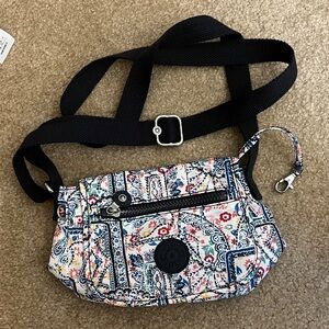 Kipling Sabian Mini Floral Multi-Color Crossbody Bag. NWOT